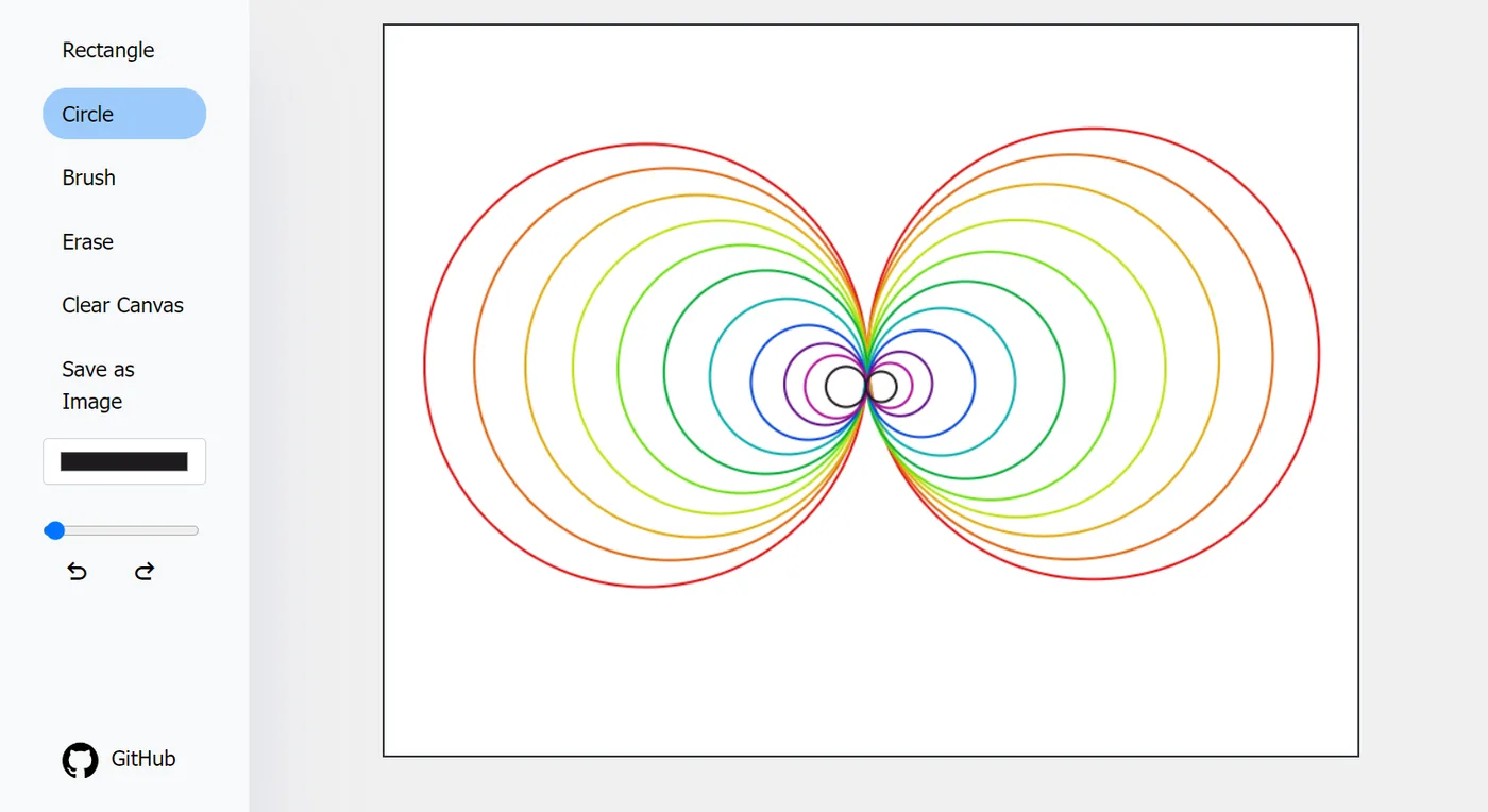 SketchFlow drawing canvas with a colorful circular sketch.